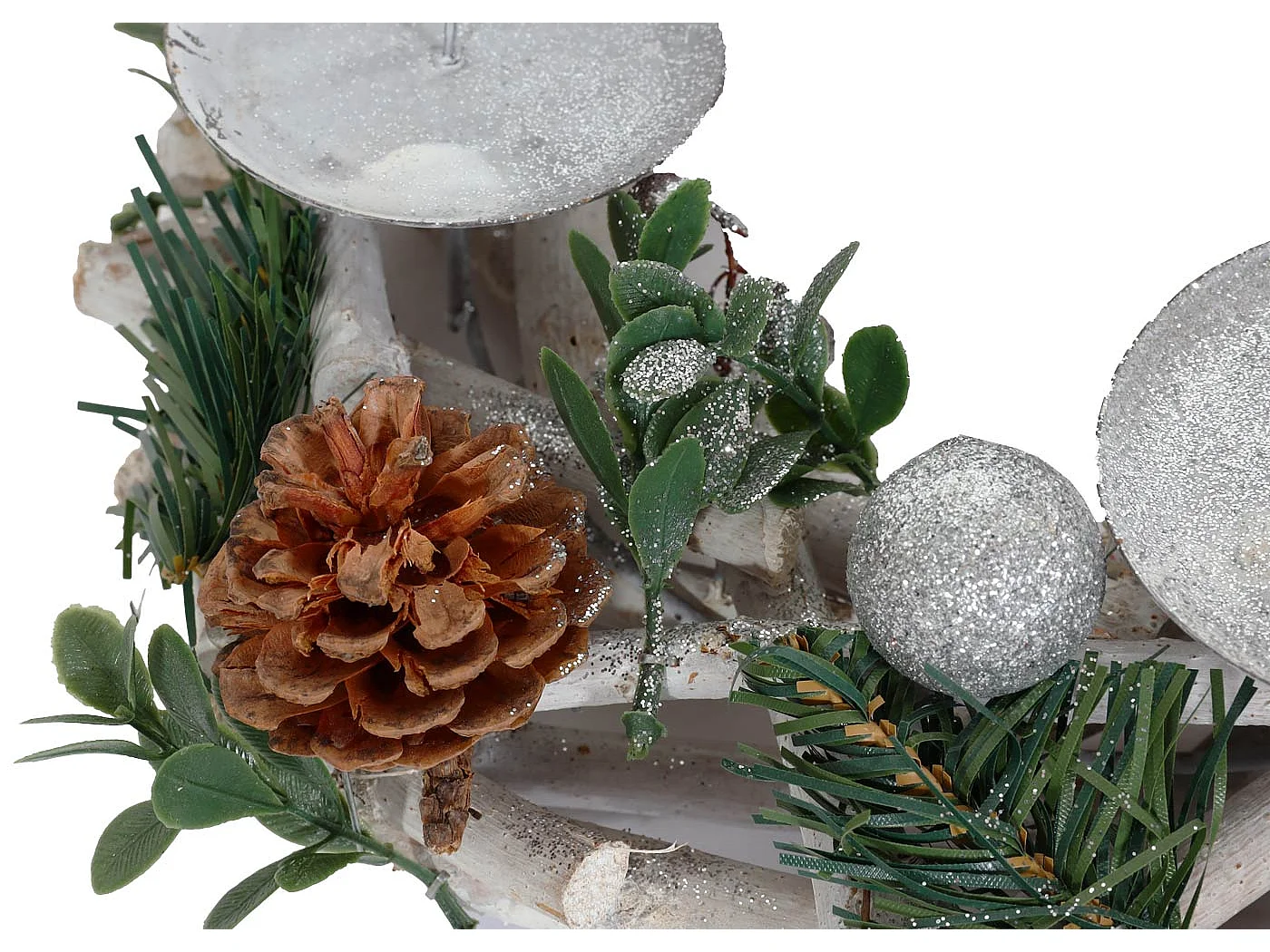 Couronne de l'Avent MCW-M12 avec bougies,  sans bougies