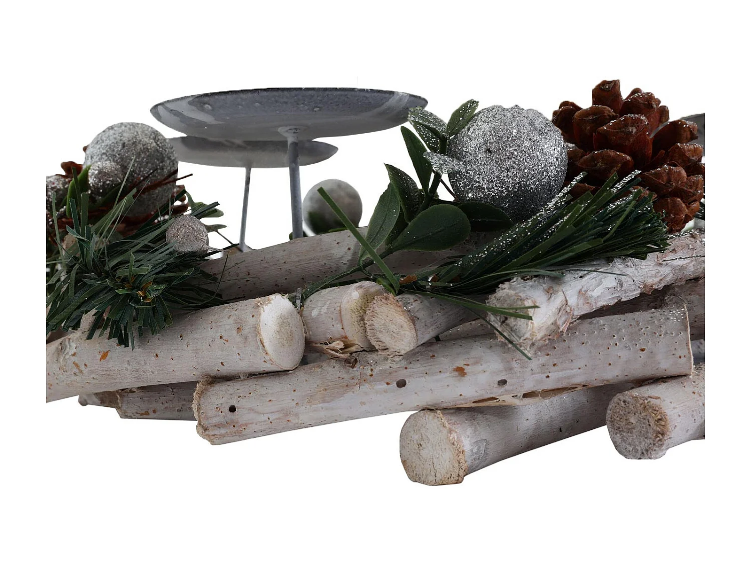 Couronne de l'Avent MCW-M12 avec bougies,  sans bougies