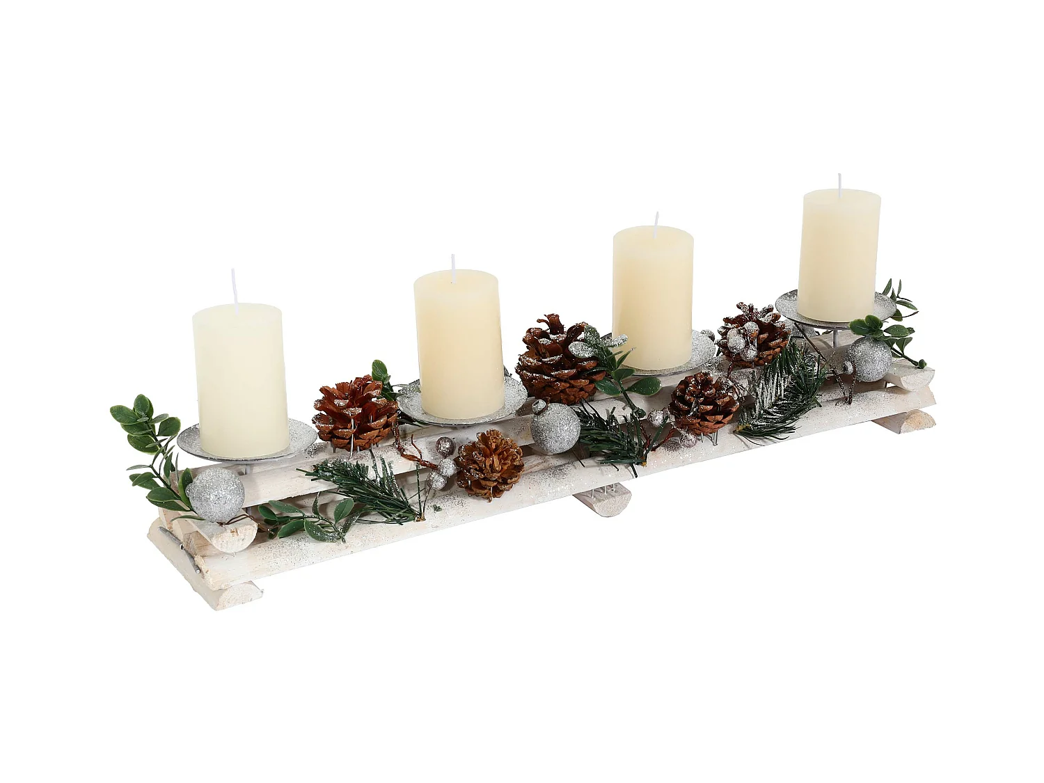Arrangement de l'Avent MCW-M12 avec bougies,  avec bougies