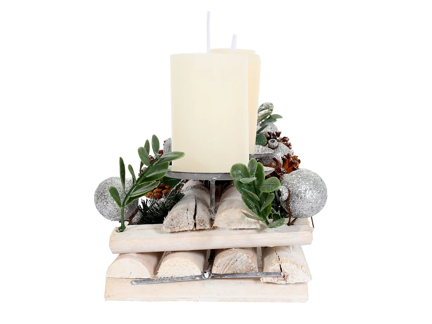 Arrangement de l'Avent MCW-M12 avec bougies,  avec bougies