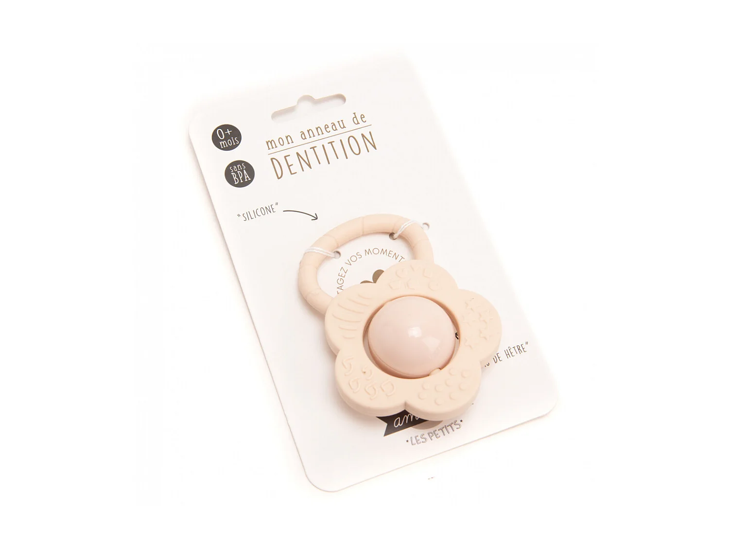 Fleur de dentition rose