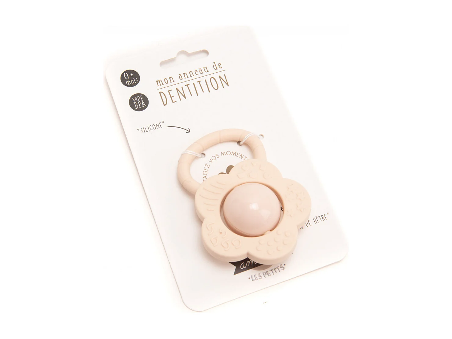 Fleur de dentition rose