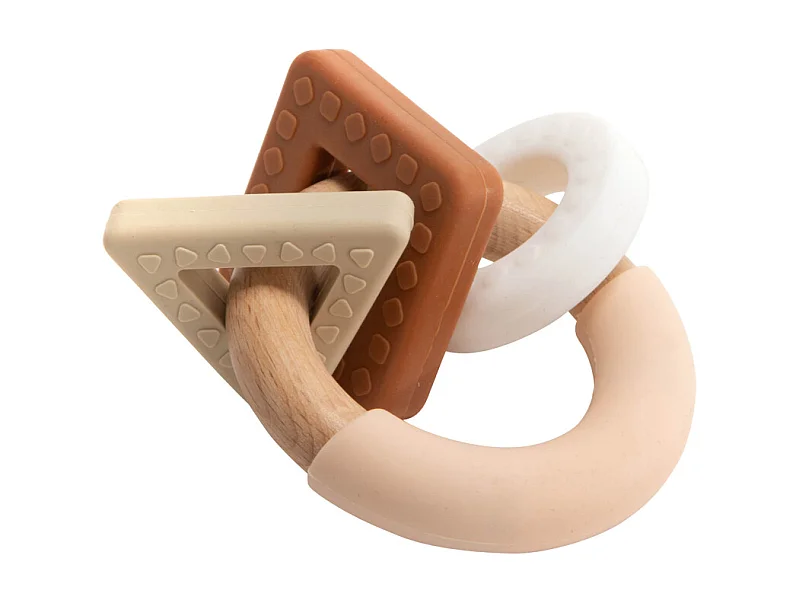 Anneau de dentition beige