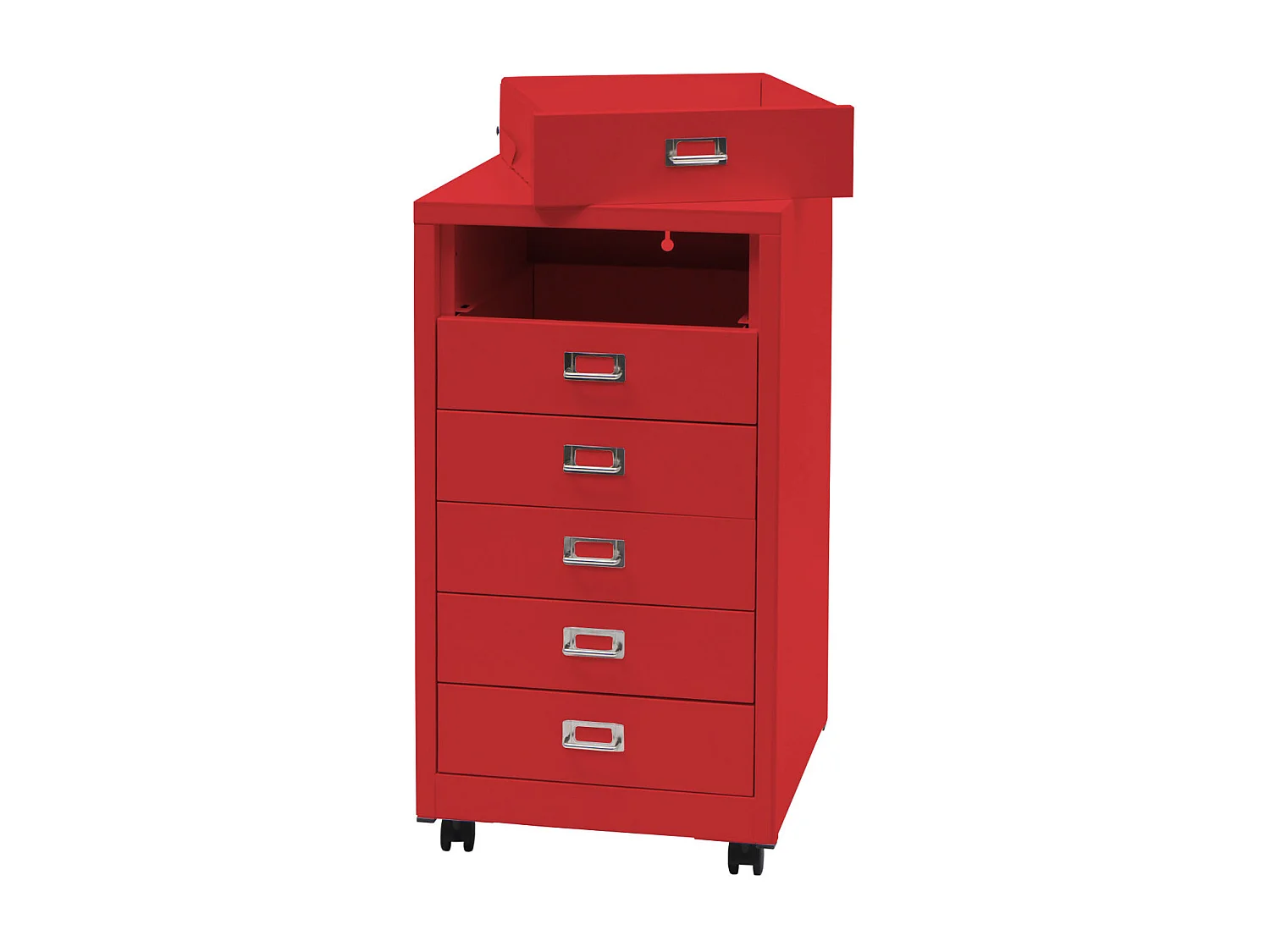 Verrijdbaar onderstel MCW-L49,  rood