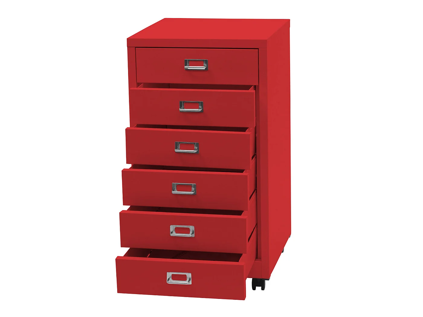 Rollcontainer MCW-L49, Rot