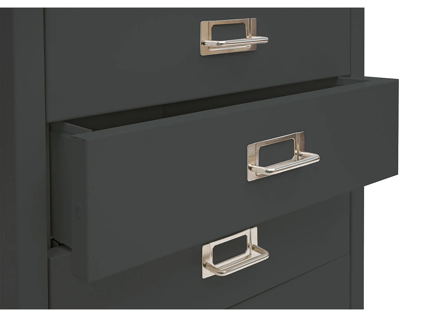 Pedestal móvel MCW-L49,  cinzento escuro