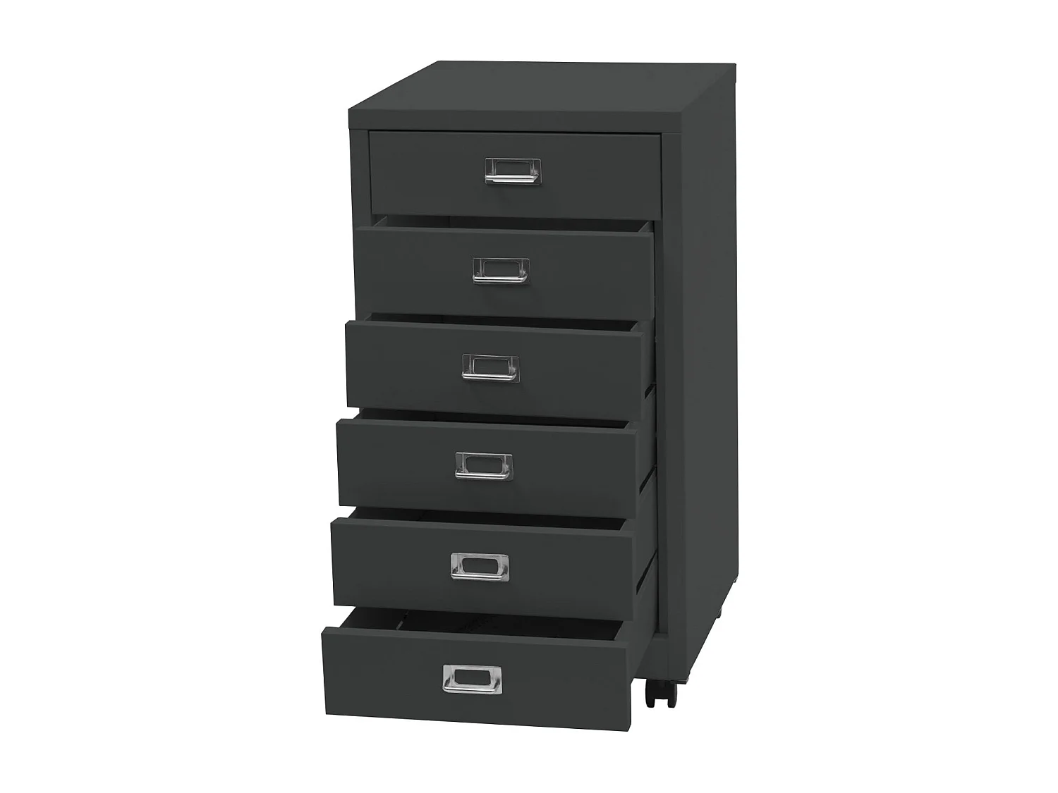 Pedestal móvel MCW-L49,  cinzento escuro