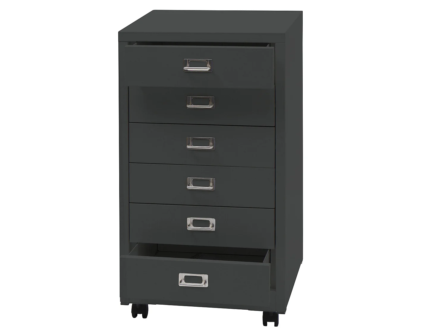 Rolcontainer MCW-L49,  donkergrijs