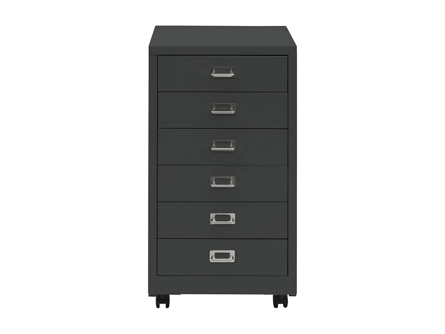 Rolcontainer MCW-L49,  donkergrijs