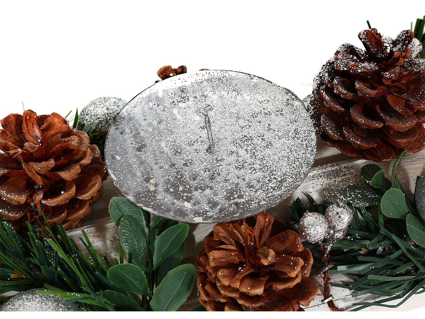 Adventsarrangement MCW-M12 met kaarsen,  zonder kaarsen