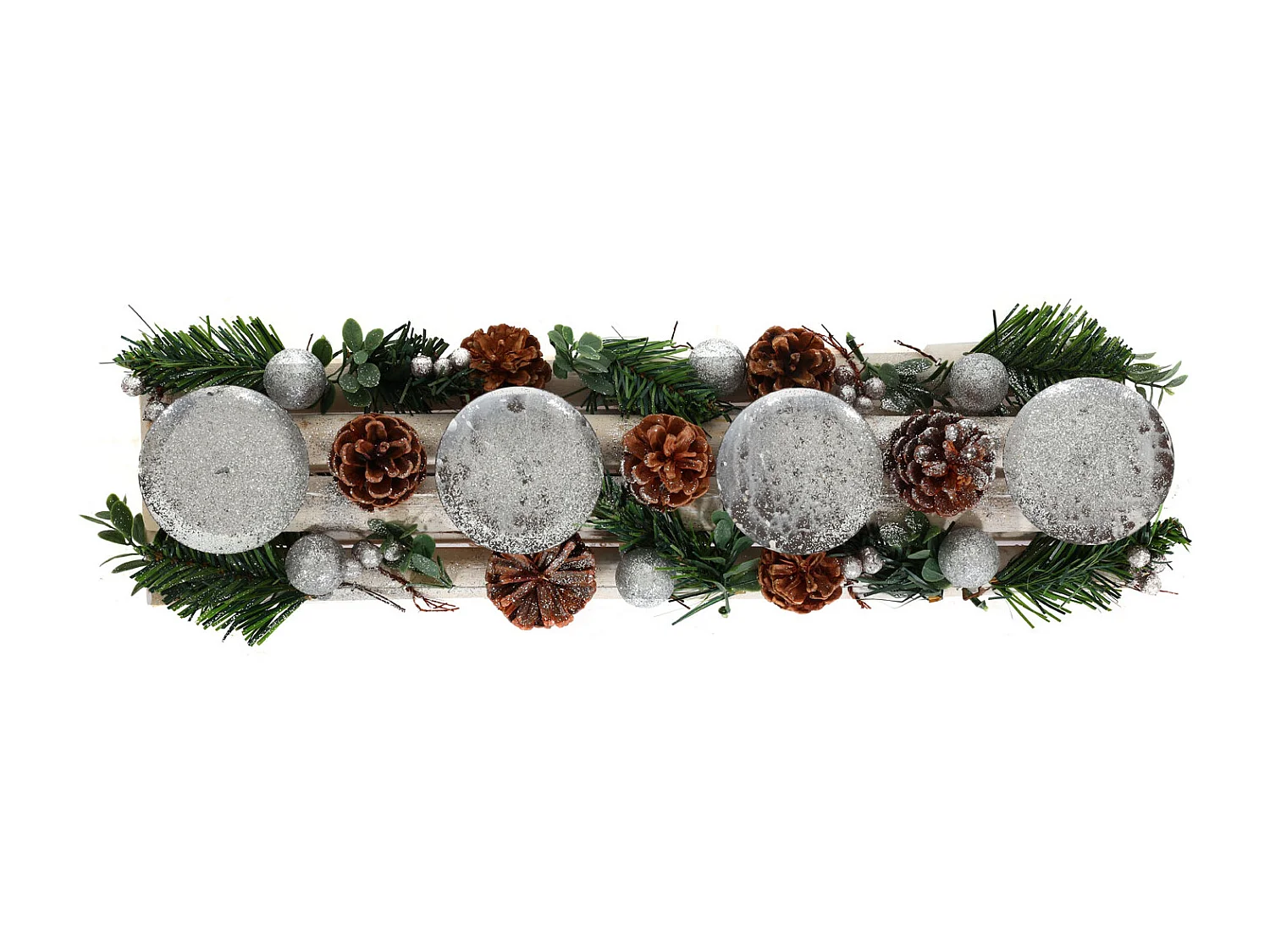 Adventsarrangement MCW-M12 met kaarsen,  zonder kaarsen