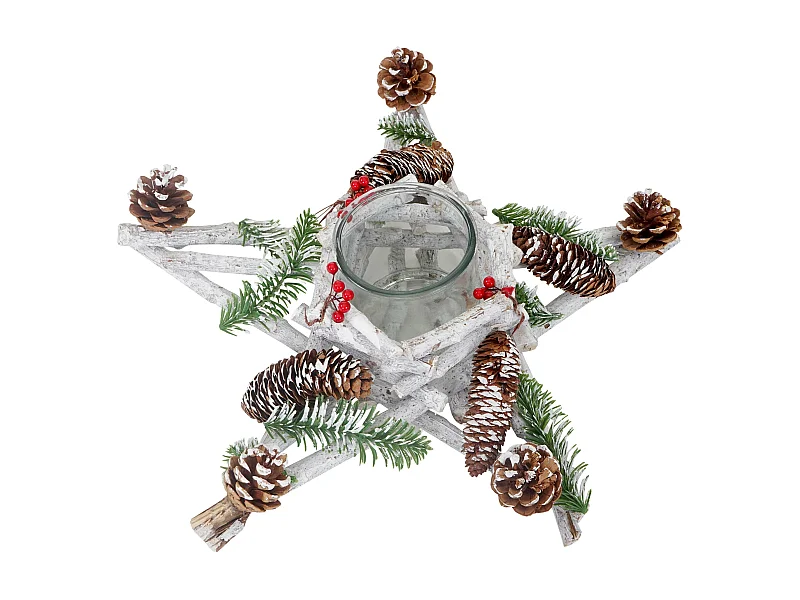 Corona de Adviento estrella