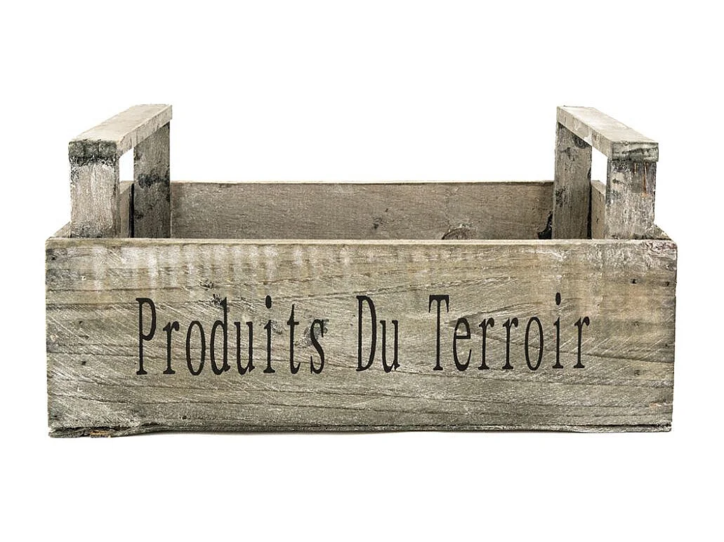 Caisse récolte Produits du terroir