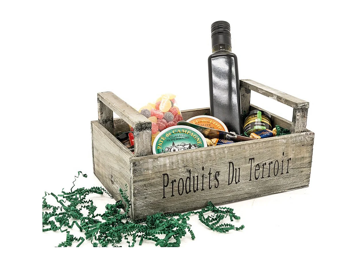 Caisse récolte Produits du terroir