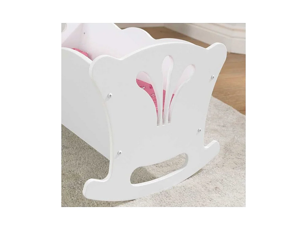 Cuna de madera para muñecas