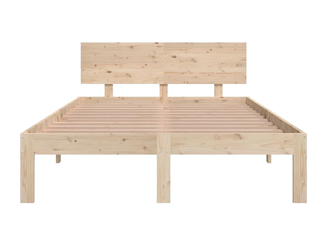 Lit Bois massif 120x190 Petit double