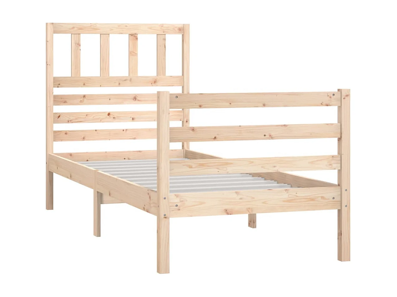 Lit Bois solide 90x200