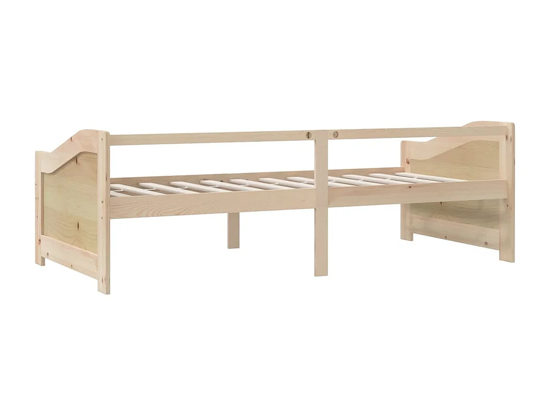 Lit de repos 3 places Bois de pin massif 90x200