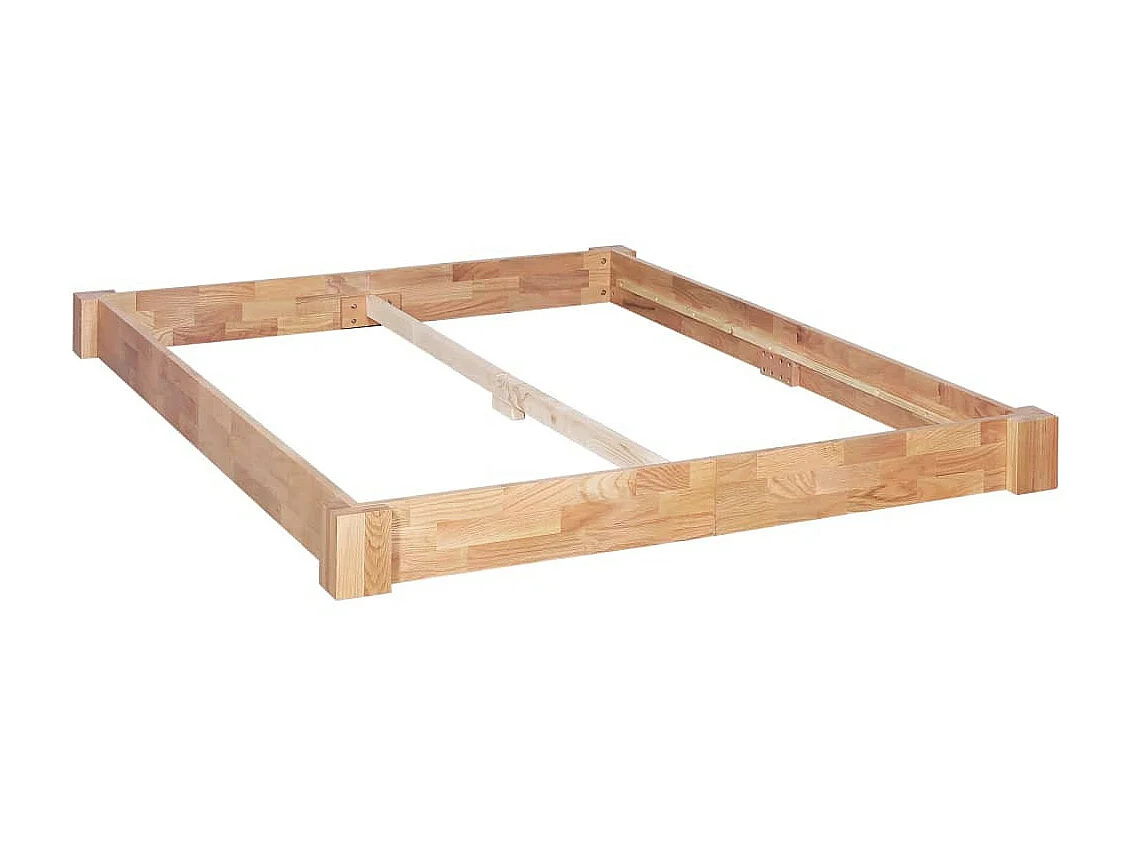 Bedframe massief eikenhout 160x200 cm