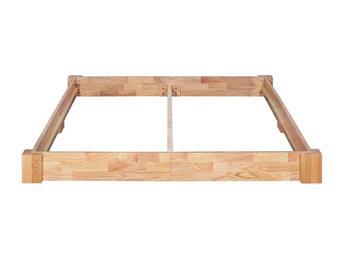 Bedframe massief eikenhout 160x200 cm