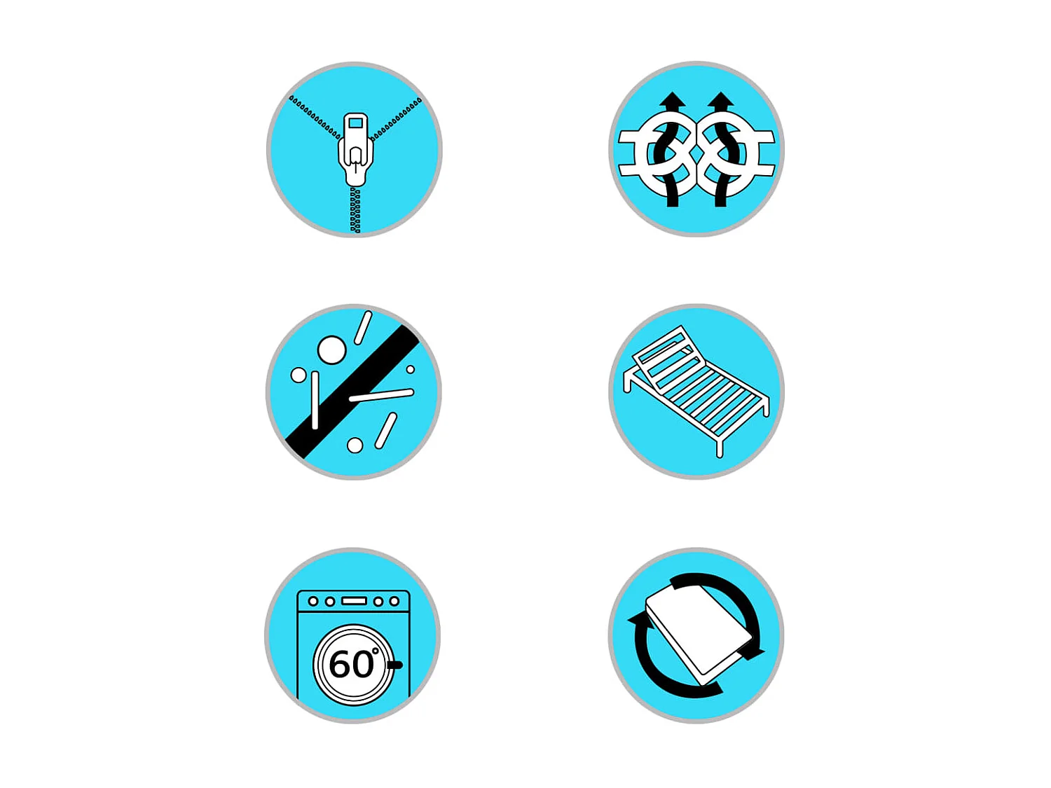 Lit coulissant 2x(90x200) cm Gris Bois de pin massif 8