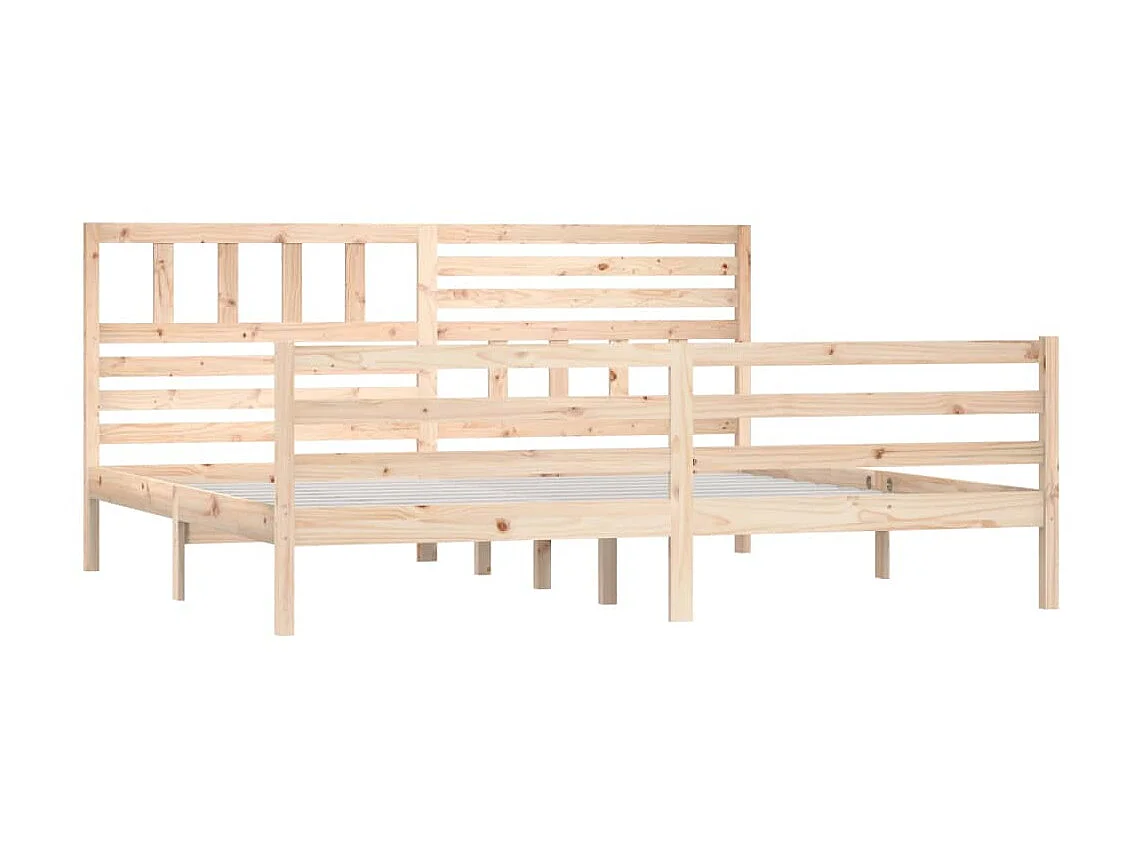 Lit Bois massif 200x200 7