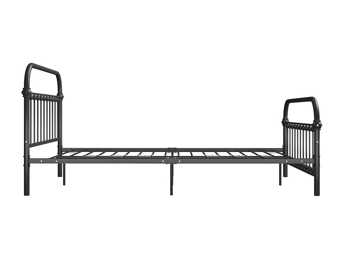 Lit Gris Métal 140x200 5