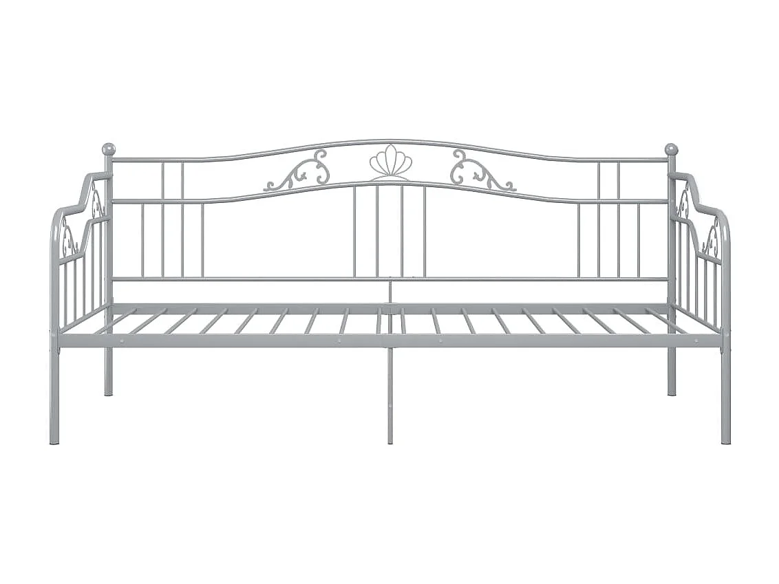 Canapé-lit Gris Métal 90x200 Paola