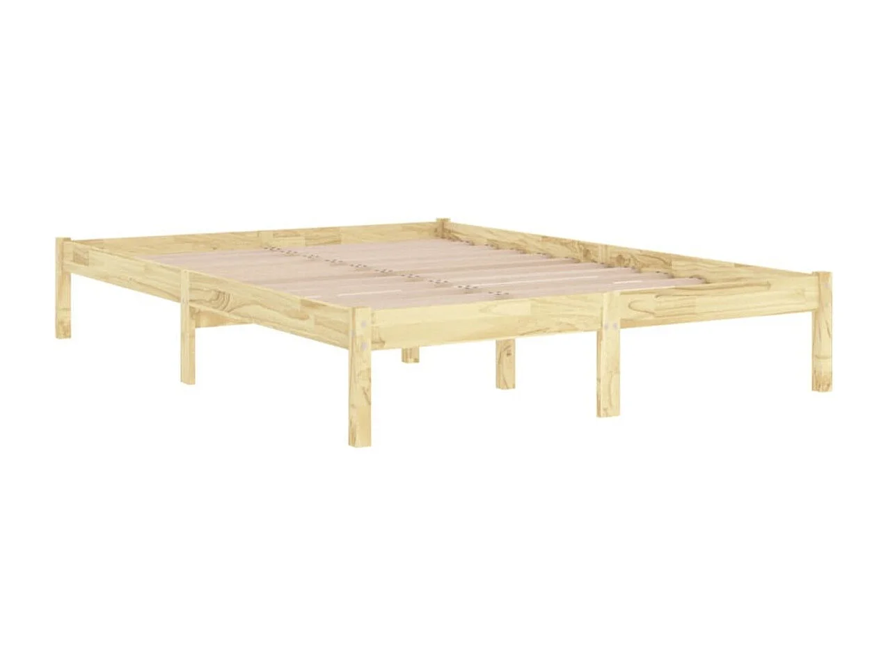 Lit Bois de pin massif 100x200