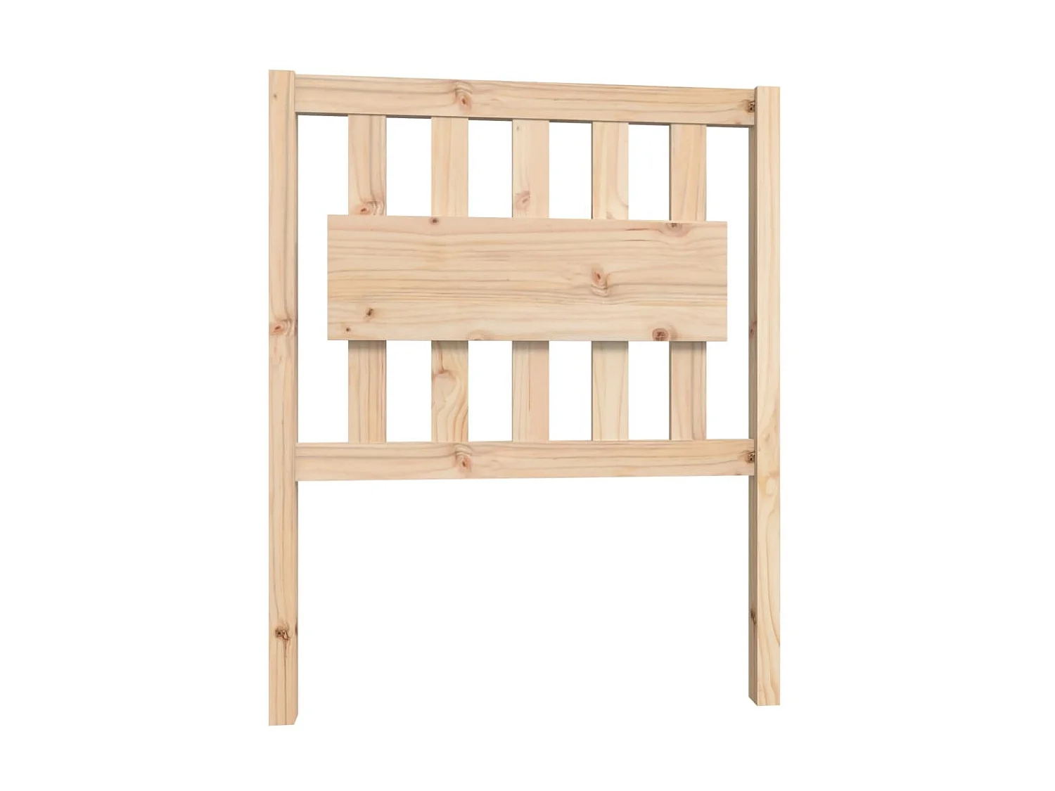Lit Bois de pin massif 75x190 Petit simple 2