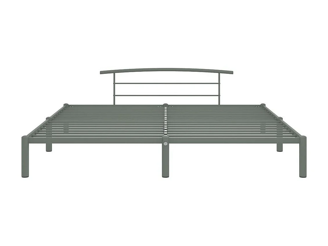 Lit Gris Métal 200x200 5