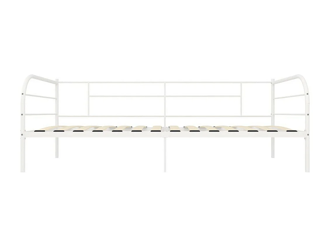 Lit de repos Blanc Métal 90x200