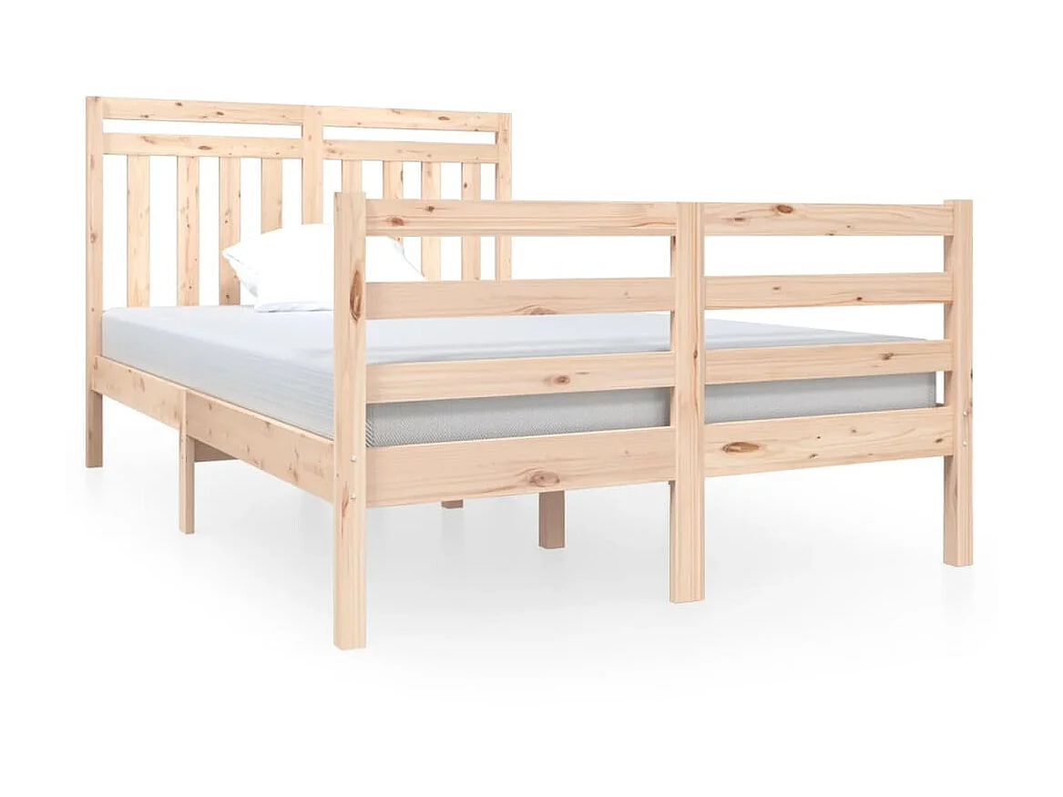 Lit Bois massif 120x190 Petit Double 5