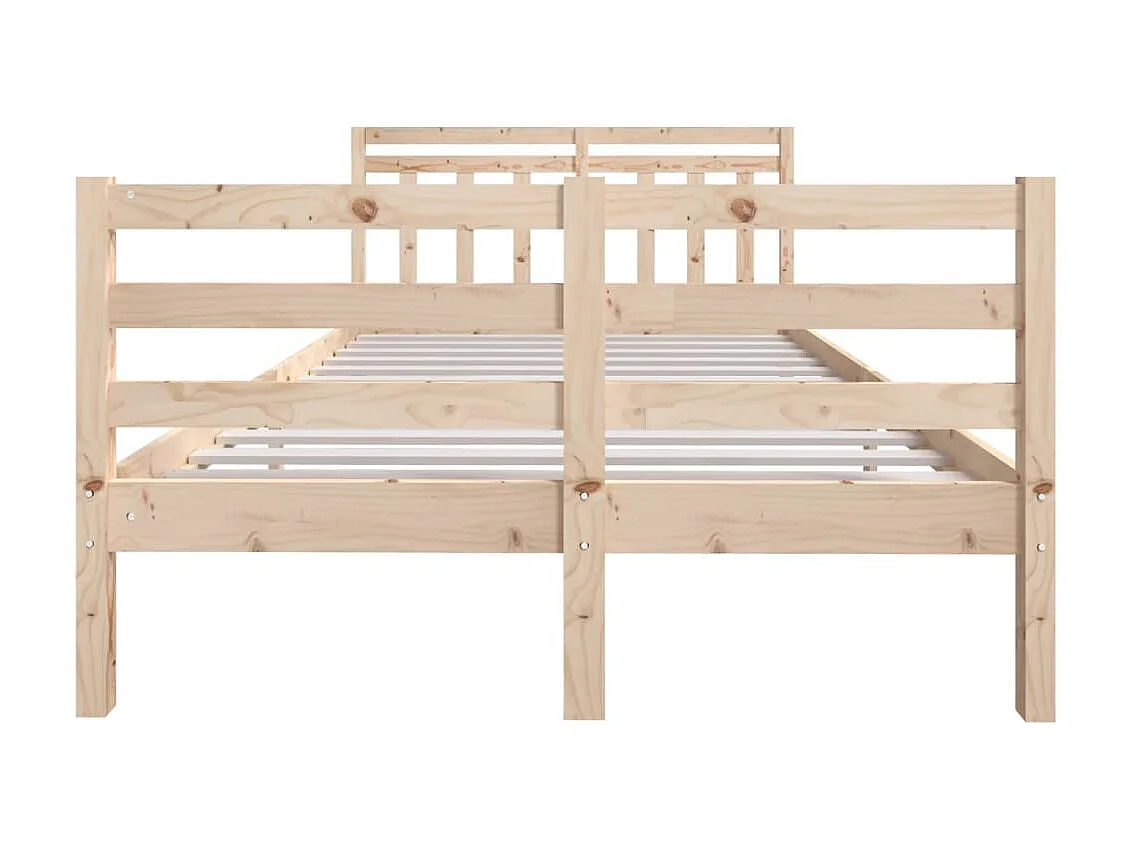 Lit Bois massif 120x190 Petit Double 5