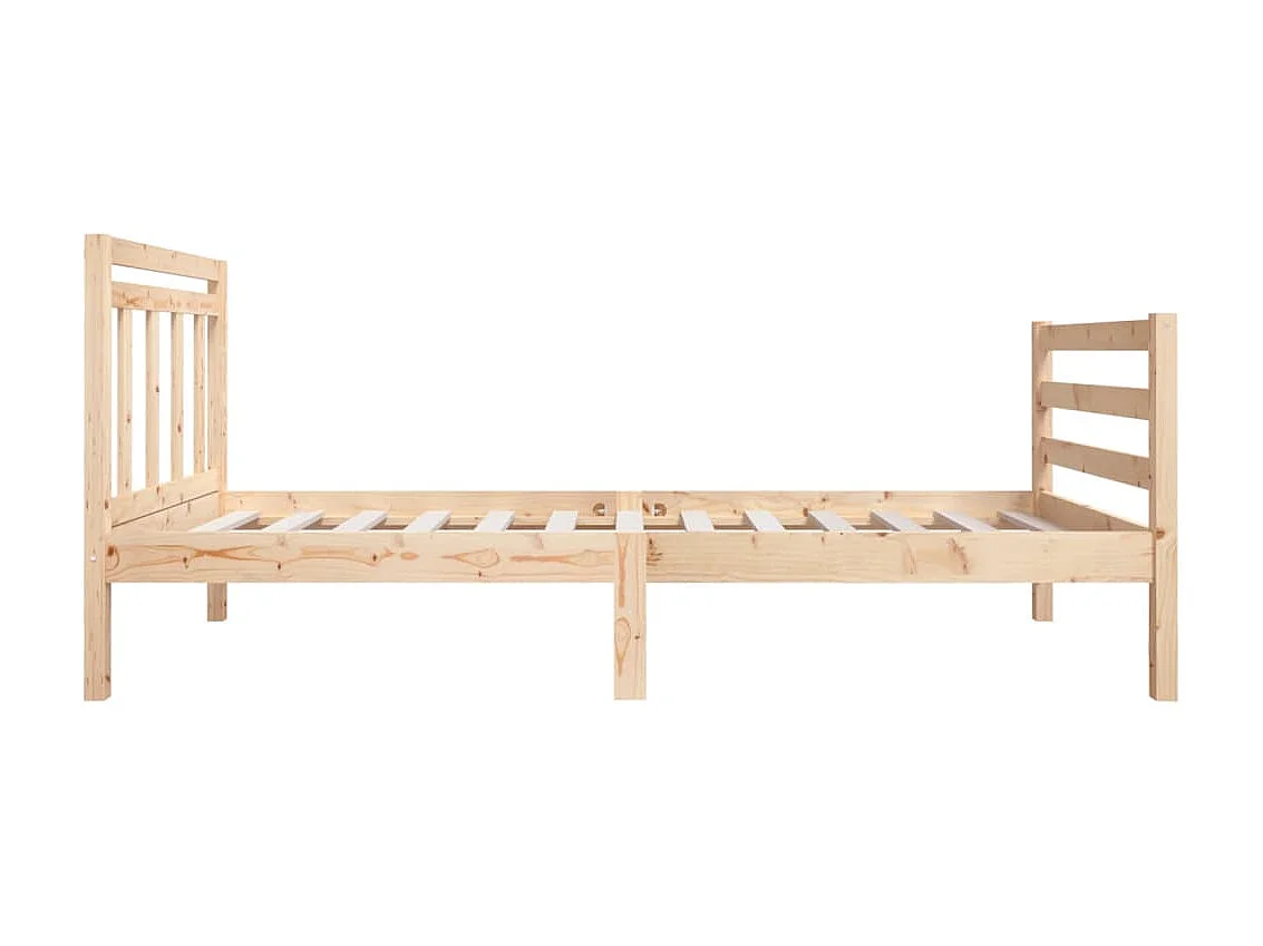 Lit Bois massif 120x190 Petit Double 5