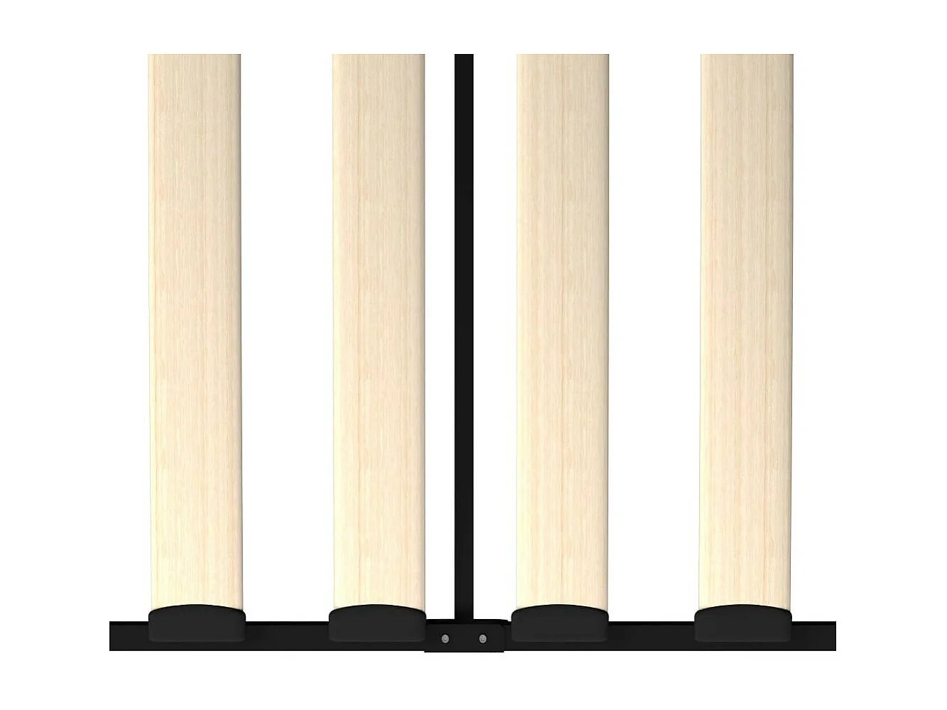 Lit de repos Noir Métal 90x200 2