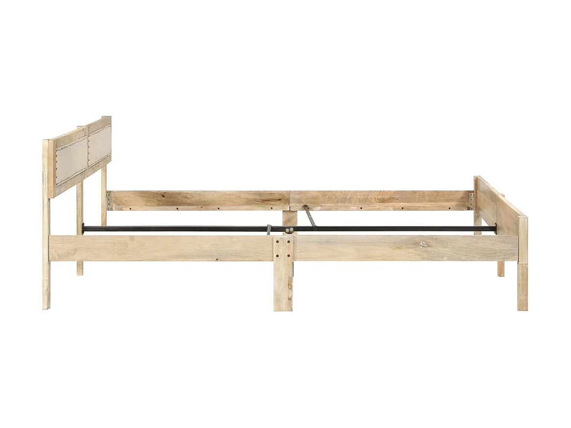 Lit Bois de manguier massif 200cm