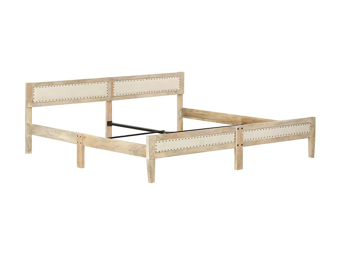 Lit Bois de manguier massif 200cm