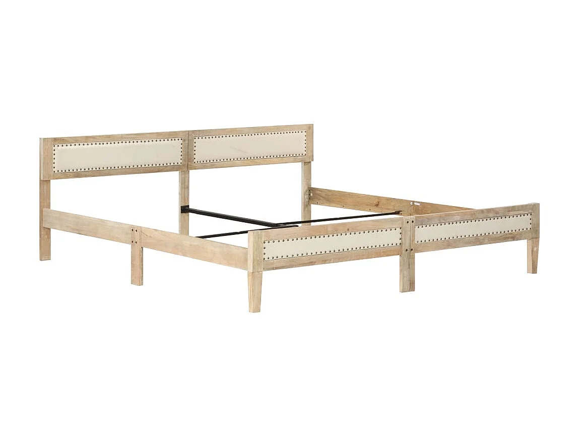 Lit Bois de manguier massif 200cm