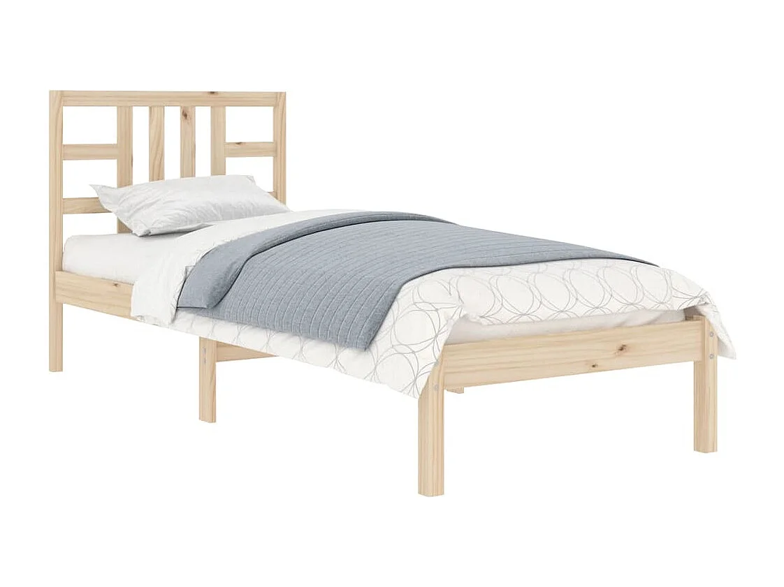 Lit Bois massif 90x190 Simple 3