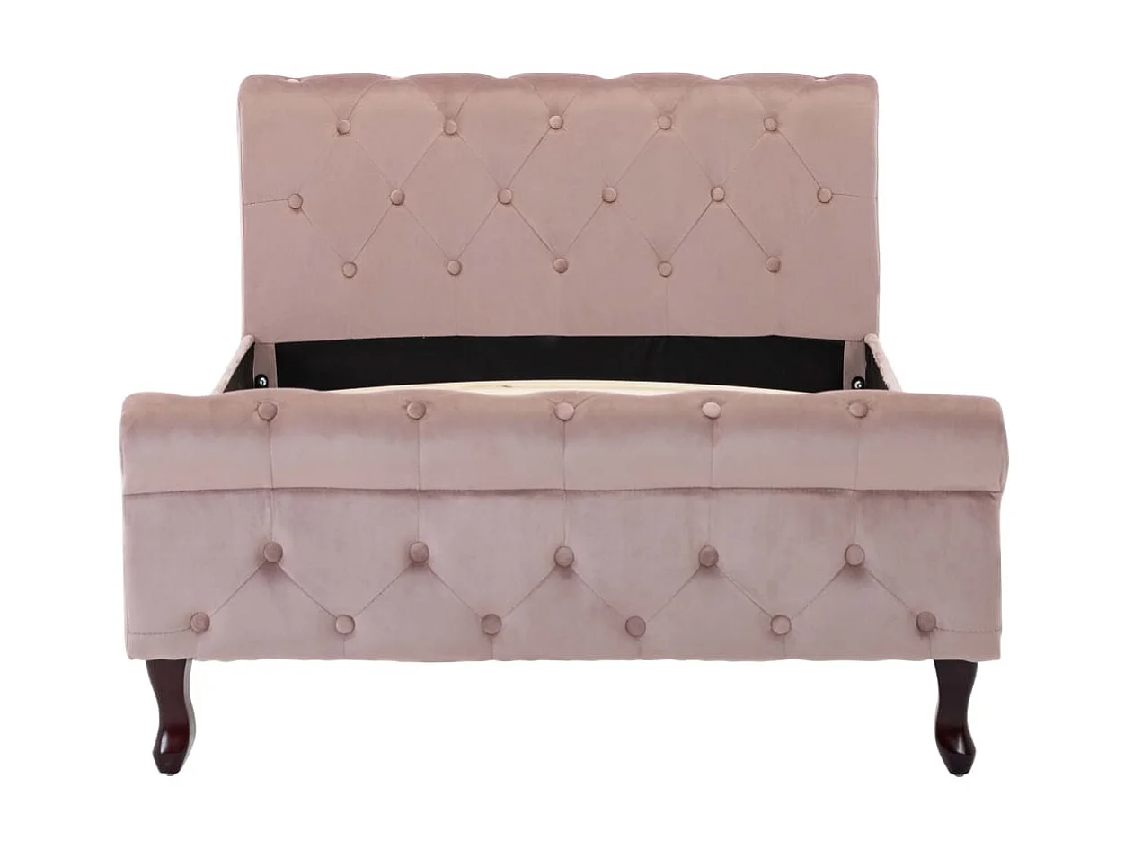 Lit Rose Velours 100x200