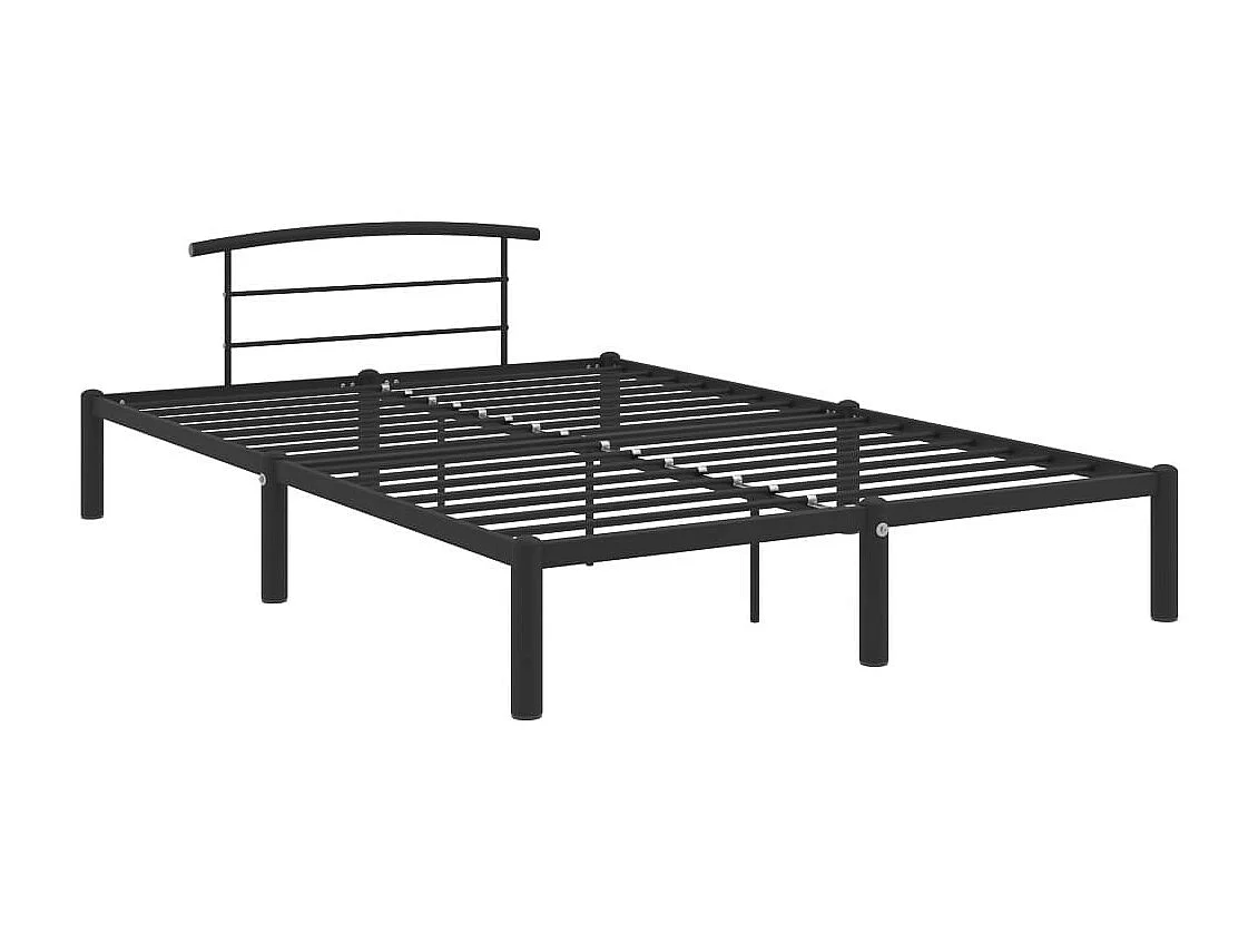 Lit Noir Métal 160x200 6