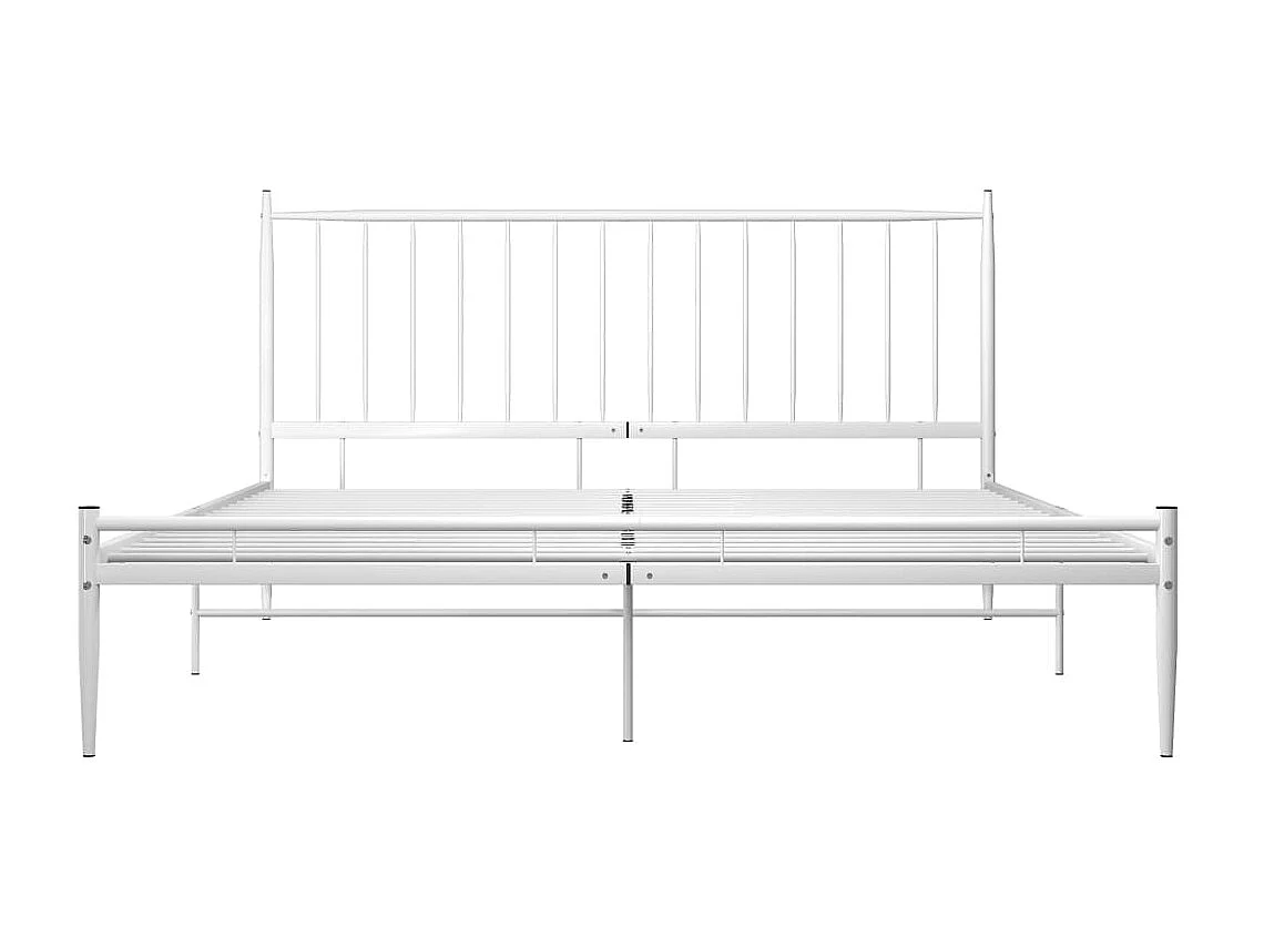 Bedframe metaal wit 180x200 cm