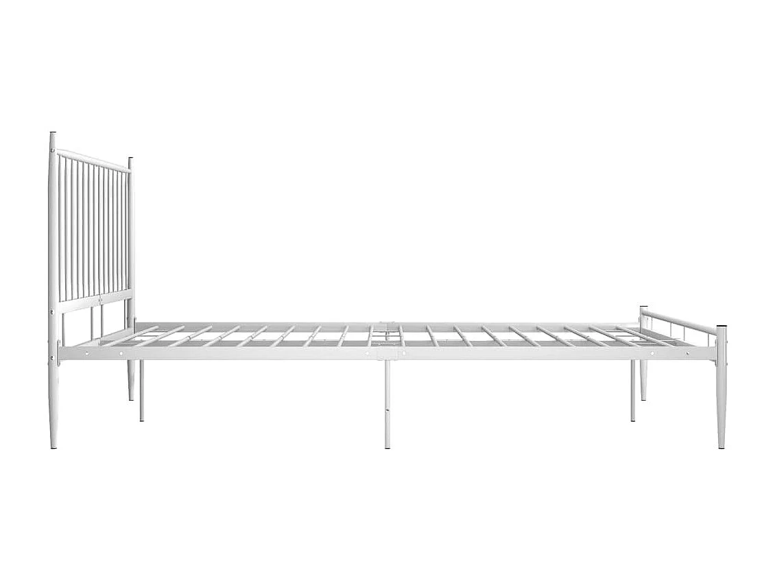 Bedframe metaal wit 180x200 cm