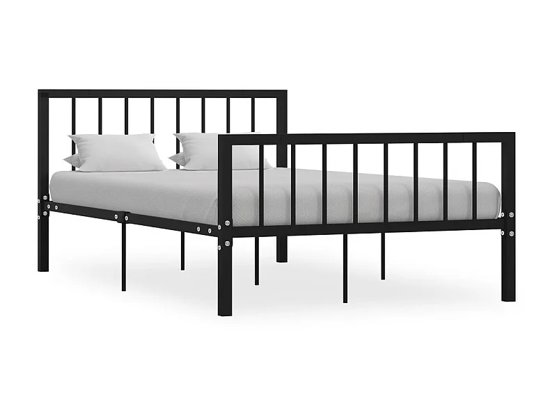Lit Noir Métal 120x200 4