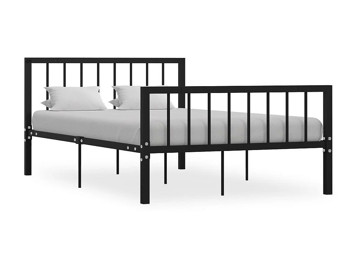 Lit Noir Métal 120x200 4