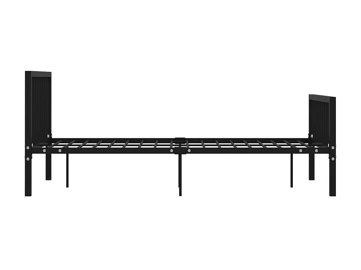 Lit Noir Métal 120x200 4