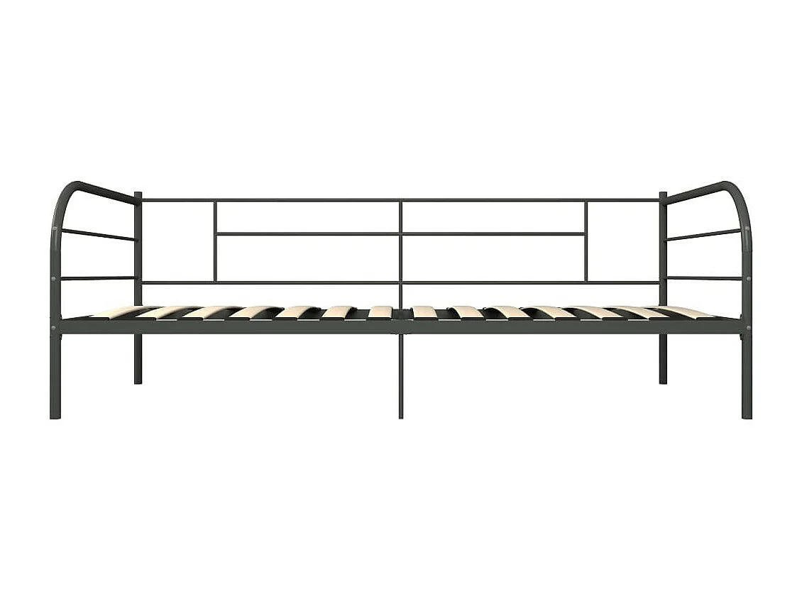 Lit de repos Gris Métal 90x200 2