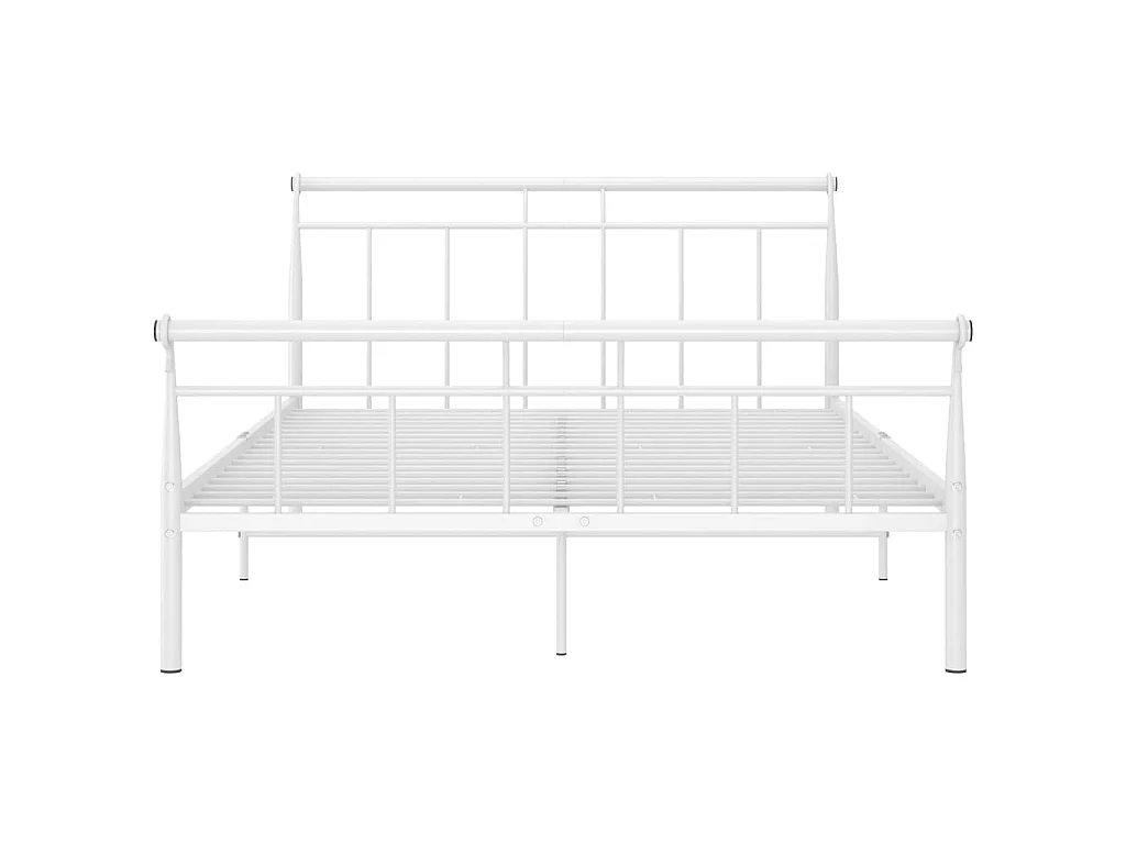 Lit Blanc Métal 140x200
