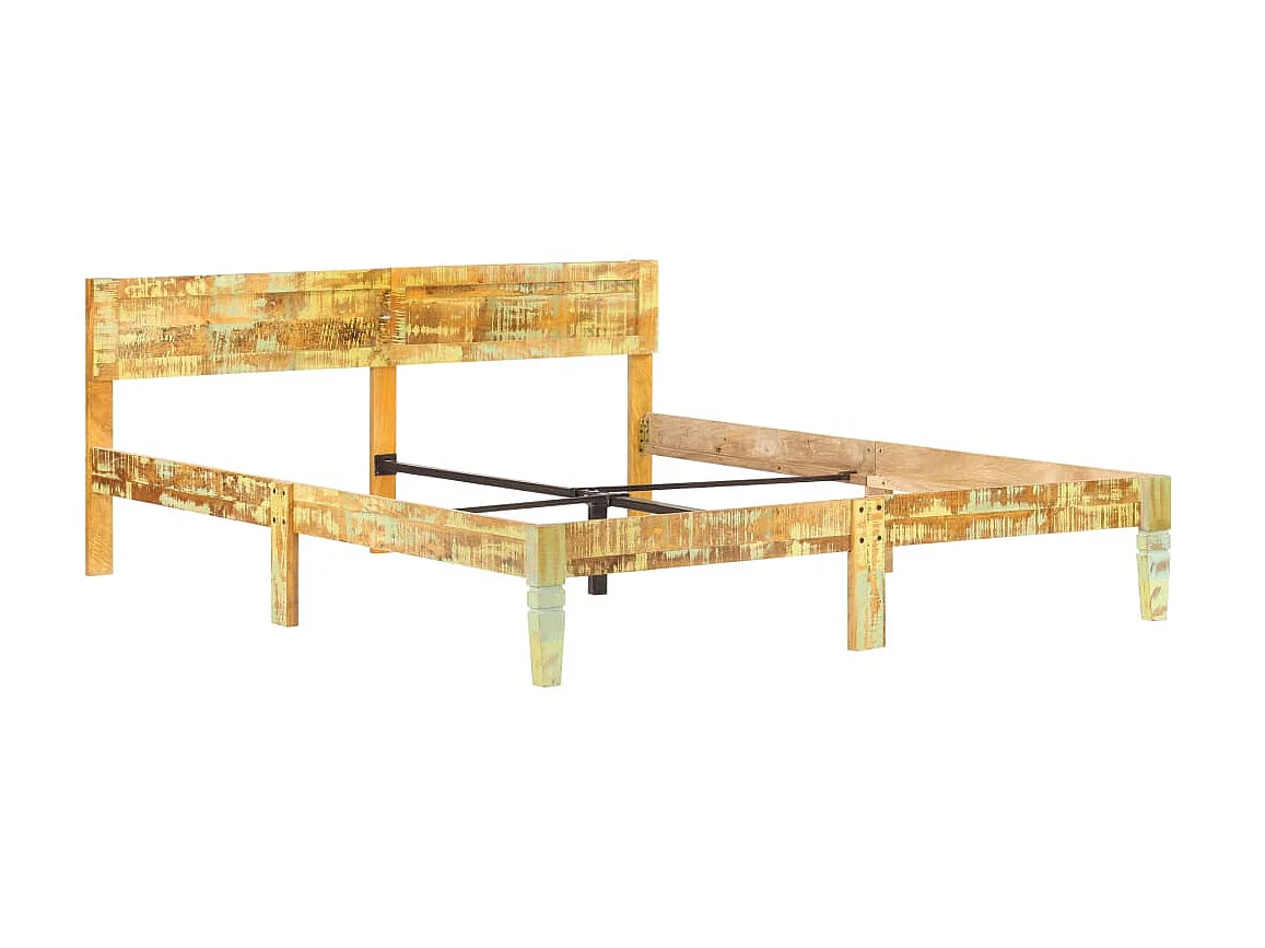 Lit Bois de récupération massif 180x200